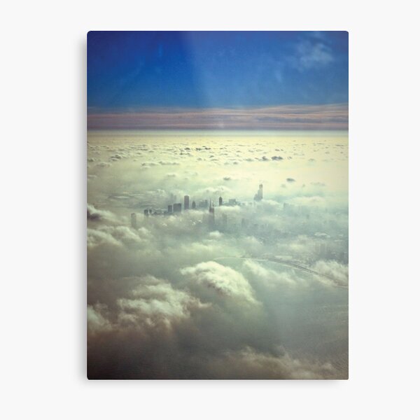 Peek-A-Boo Chicago Metal Print