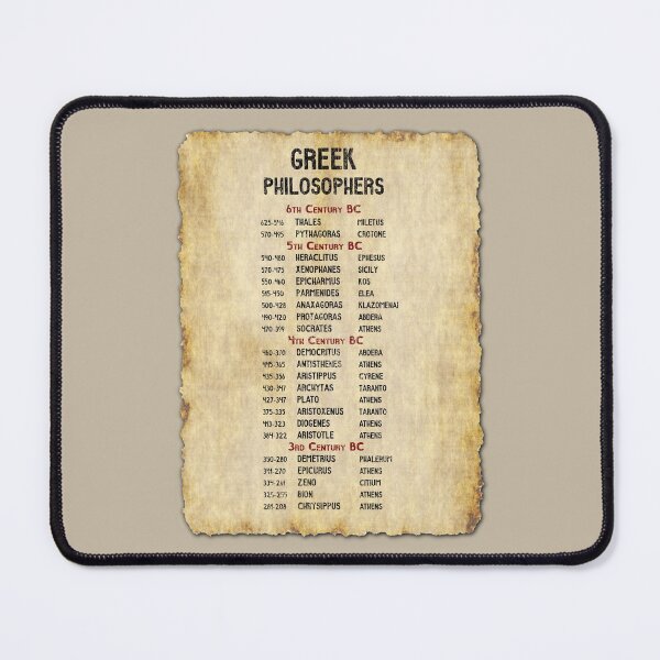 Item preview, Locations of Ancient Greek Philosophers designed and sold by grphilosopher.