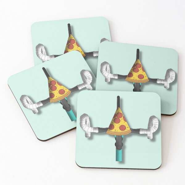 Item preview, Drop bars and pizza! designed and sold by @p3p3ncil.