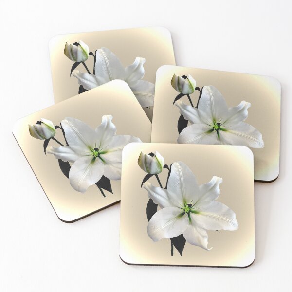 Item preview, The beautiful majestic White Madonna Lily. designed and sold by sunnypicsoz.