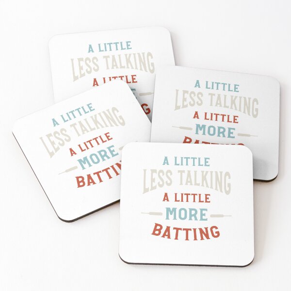Item preview, Funny Cricket Less Talking More Batting designed and sold by whyitsme.
