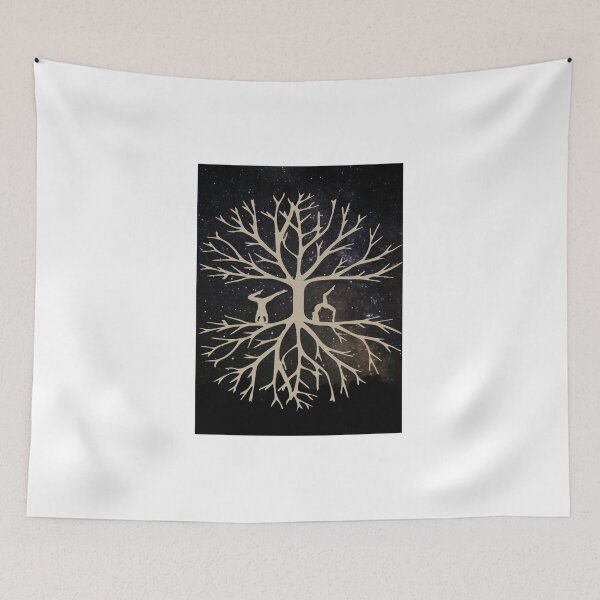 Item preview, Grounded Trees and Humans Yoga Universe Graphic designed and sold by WonderfulHumans.