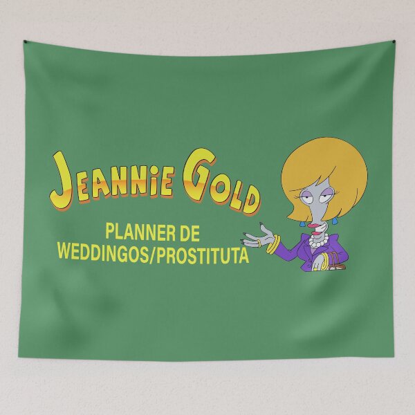 Item preview, American Dad Jeannie Gold designed and sold by olivia-krig.