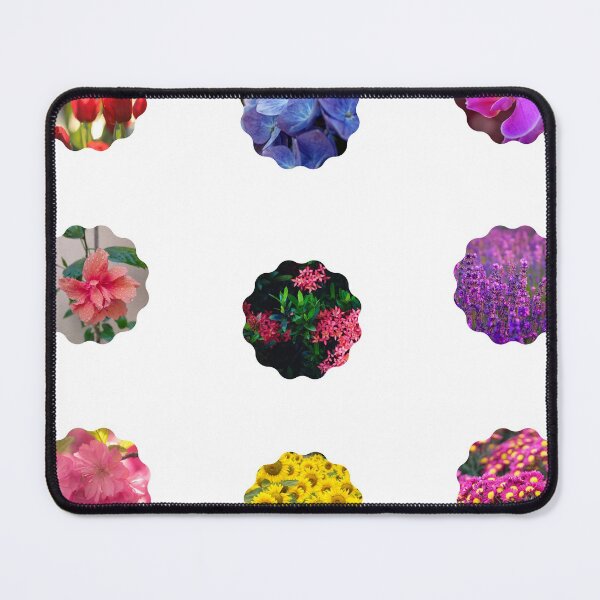 Item preview, Mixed Floral Botanical Photography in Flower Shaped Frames designed and sold by silviaol.