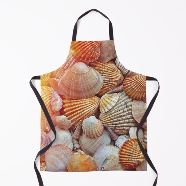 Item preview, Sea Shell Collage pattern with light leak designed and sold by greenflashwear.