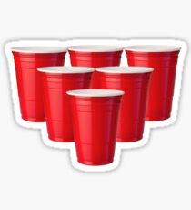 Beer Pong Sticker