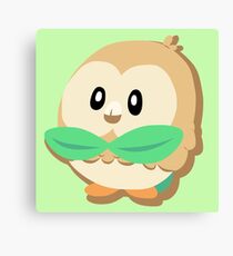 Rowlet Canvas Print