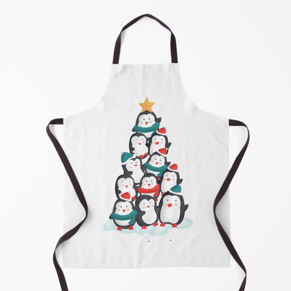 Item preview, Cute Penguin Christmas Tree  designed and sold by SiouxLove.