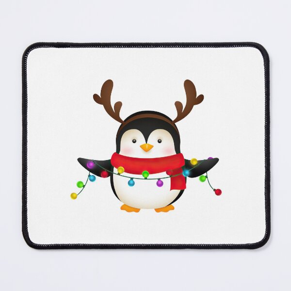 Item preview, Penguin Reindeer Christmas Lights designed and sold by SiouxLove.