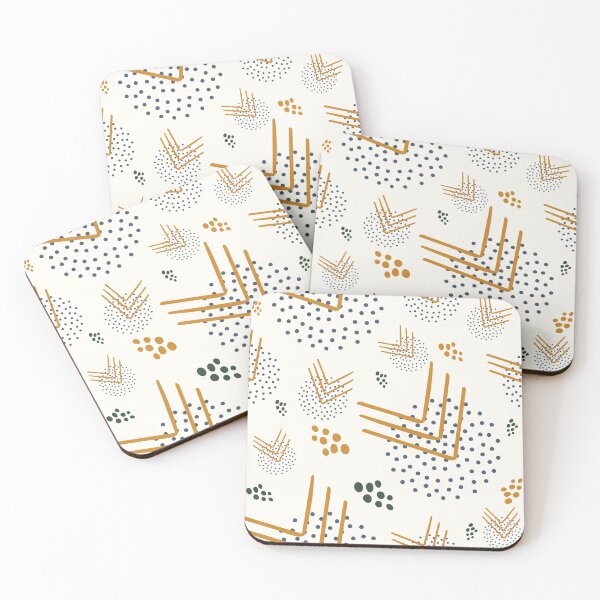 Item preview, Beige Boho Arrows And Polka Dots Seamless Pattern  designed and sold by Designs By YL.