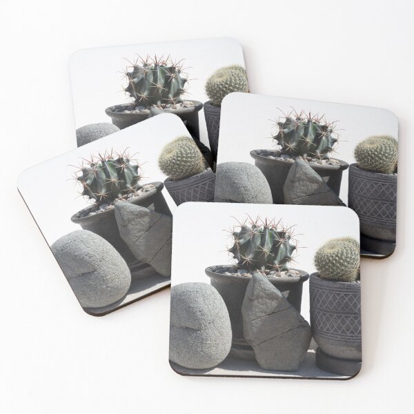 Item preview, Cactus And Stone Arrangement designed and sold by Elena Ray.