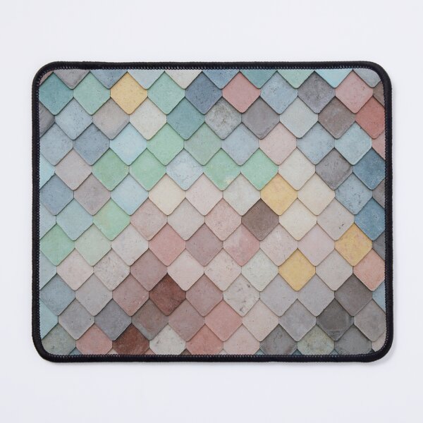 Item preview, Colorful Tiles Geometric Pattern designed and sold by royalblewitup.