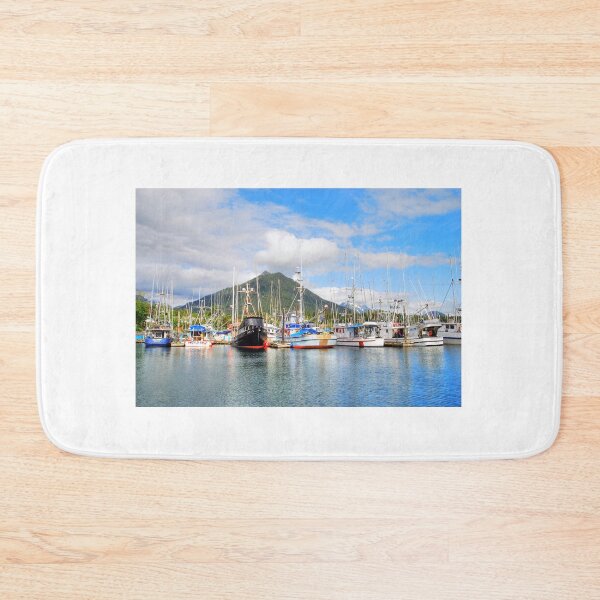 Item preview, Docked After A Days Catch designed and sold by Jennifer Hulbert-Hortman.