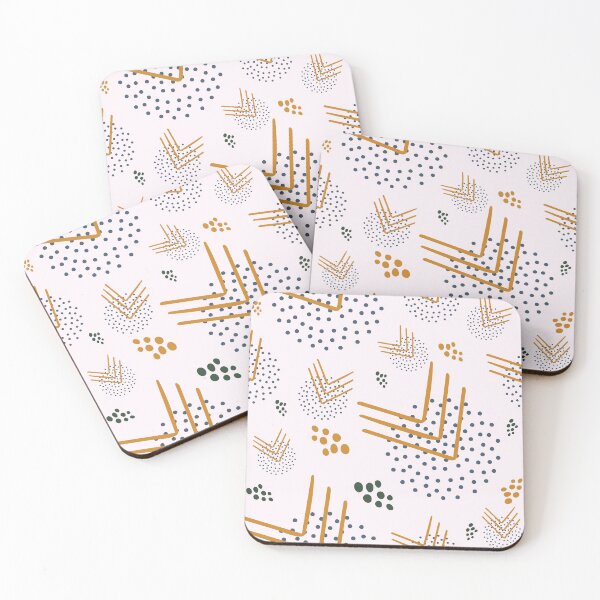 Item preview, Pink Boho Arrows And Polka Dots Seamless Pattern  designed and sold by Designs By YL.