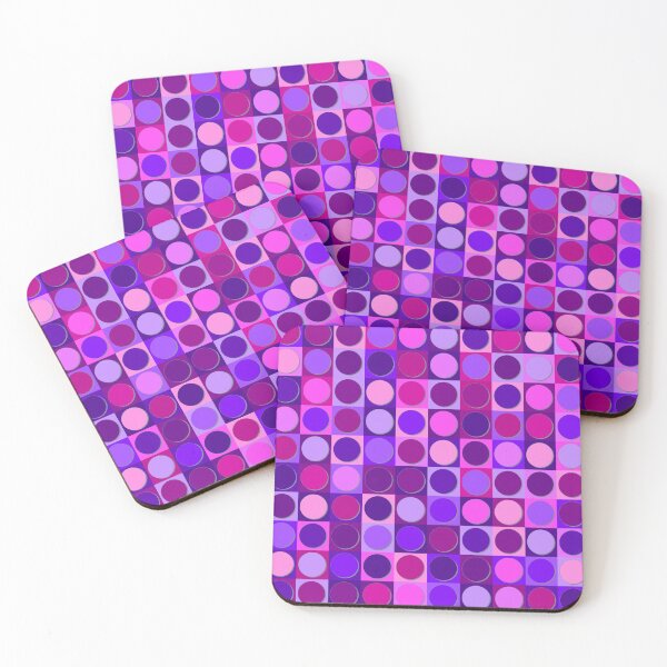 Item preview, Patterned Circles (Purple / Pink) designed and sold by baldbird.