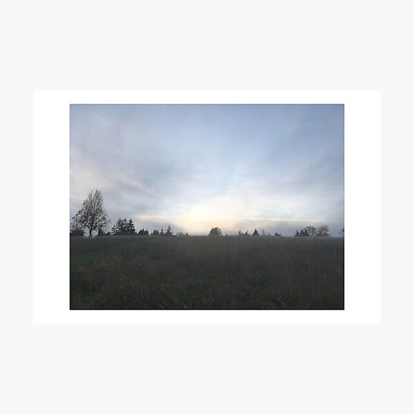 Mid-November Dying Light Photographic Print