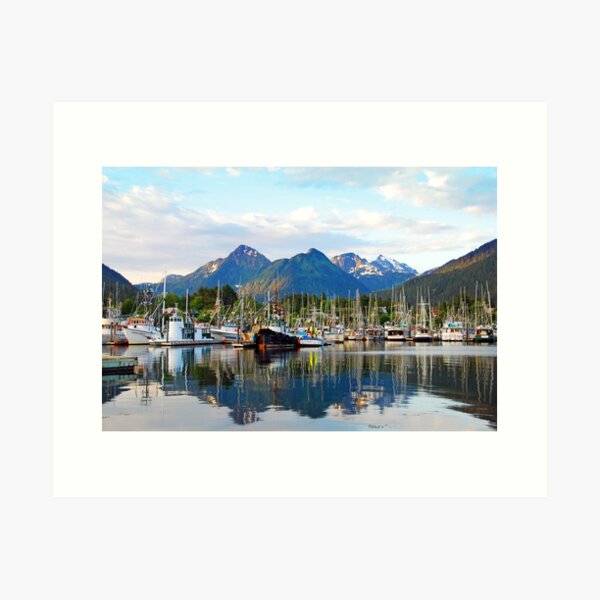 Item preview, Docked in Sitka, Alaska designed and sold by Jennifer Hulbert-Hortman.