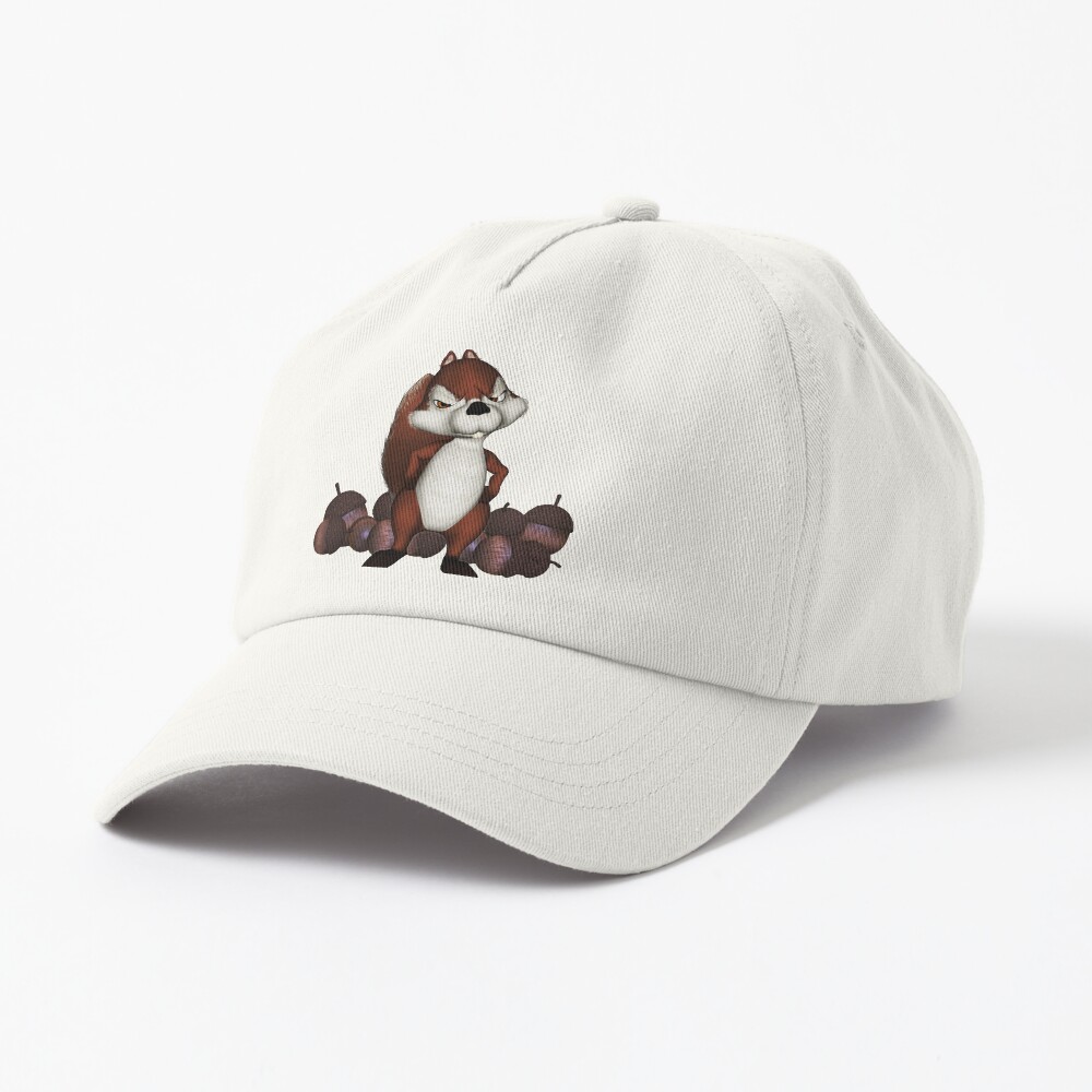 Angry Squirrel Cap