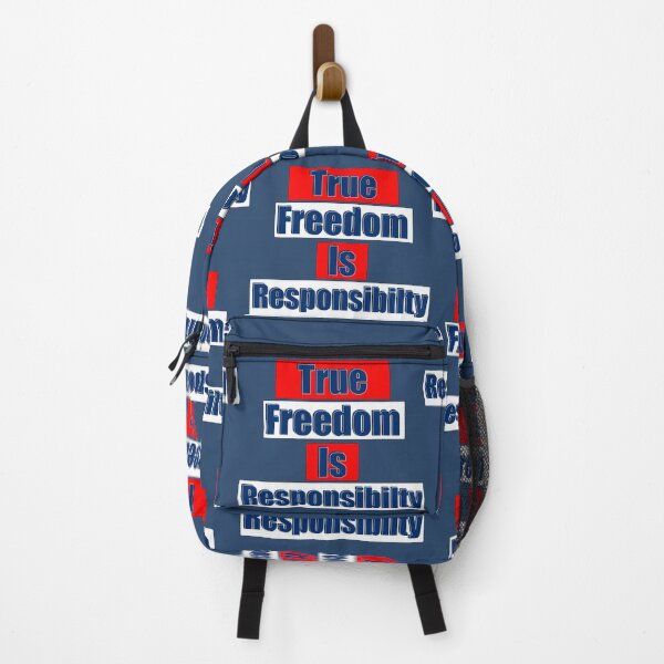 Item preview, True Freedom is Responsibility designed and sold by Cre8andRecre8.