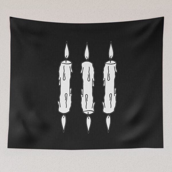 Item preview, Color In Candles, Black and White, Plant Lover, Linework, Colouring Book designed and sold by 10pmCreations.