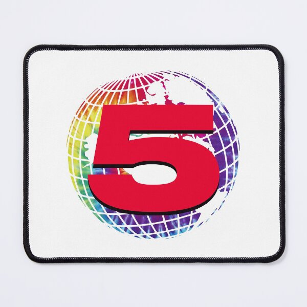 Item preview, Channel 5 Logo Rainbow designed and sold by Kyül was here.