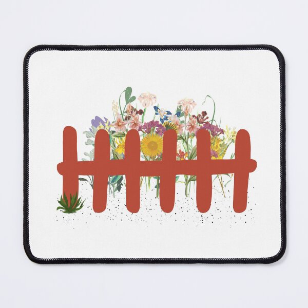 Item preview, Picket Fenced Flower Garden designed and sold by WordsToArt.