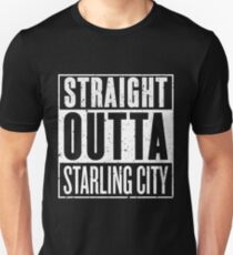Straight Outta Starling City Slim Fit T-Shirt