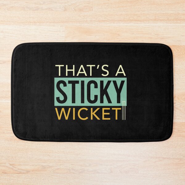 Item preview, Cricket That's a Sticky Wicket designed and sold by whyitsme.