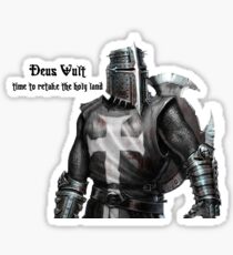 Deus Vult Sticker