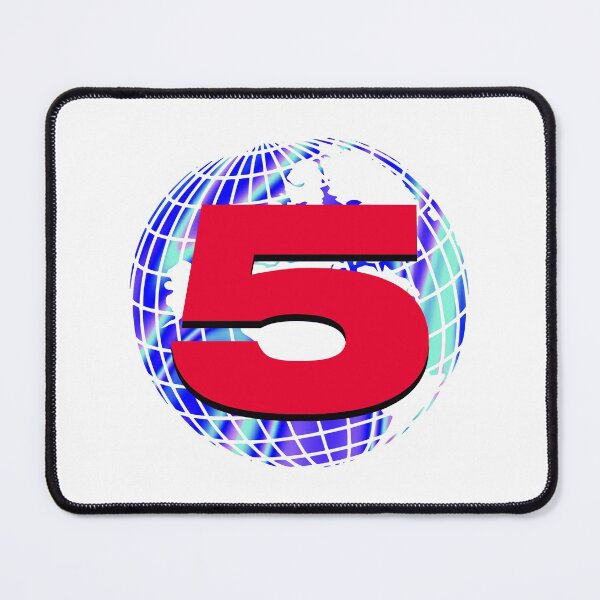 Item preview, Channel 5 Logo Pearlescent designed and sold by Kyül was here.