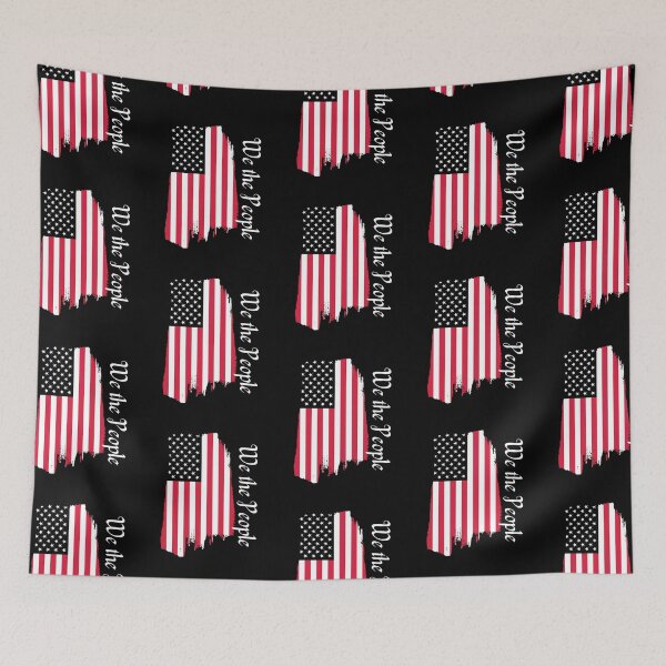 Item preview, We the People - American Flag - Original by Boo-da-chay designed and sold by Boo-da-chay.