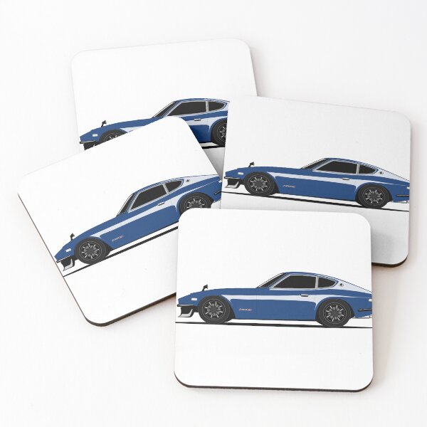 Item preview, Datsun 280z art print blue designed and sold by OneOfThoseDaze.