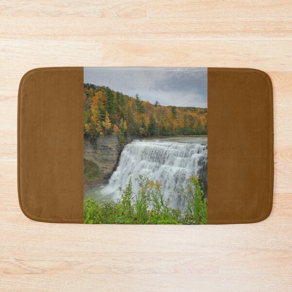 Item preview, Autumn Waterfall in Letchworth State Park, New York designed and sold by ExploreOutdoors.