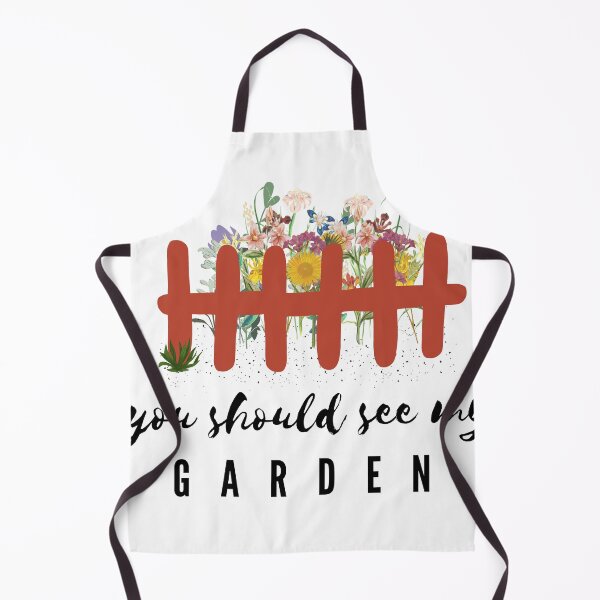 Item preview, You Should See My Garden | Picket Fenced Flower Garden designed and sold by WordsToArt.