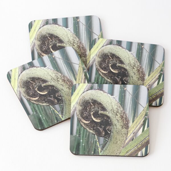 Item preview, Unfurling Tree Fern Fond designed and sold by slicksdesigns.