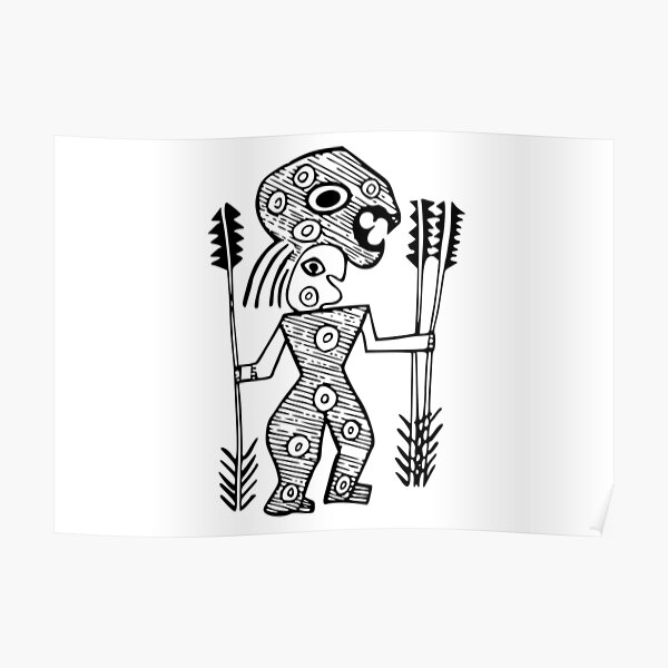 Tribal Warrior Poster