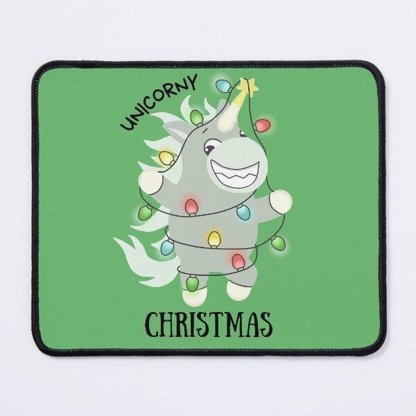 Item preview, Unicorny Christmas - Christmas Evil Unicorn designed and sold by ViewerEqualsPhoton.