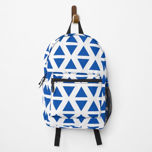 Item preview, Pattern of Triangles | Blue and White designed and sold by WordsToArt.