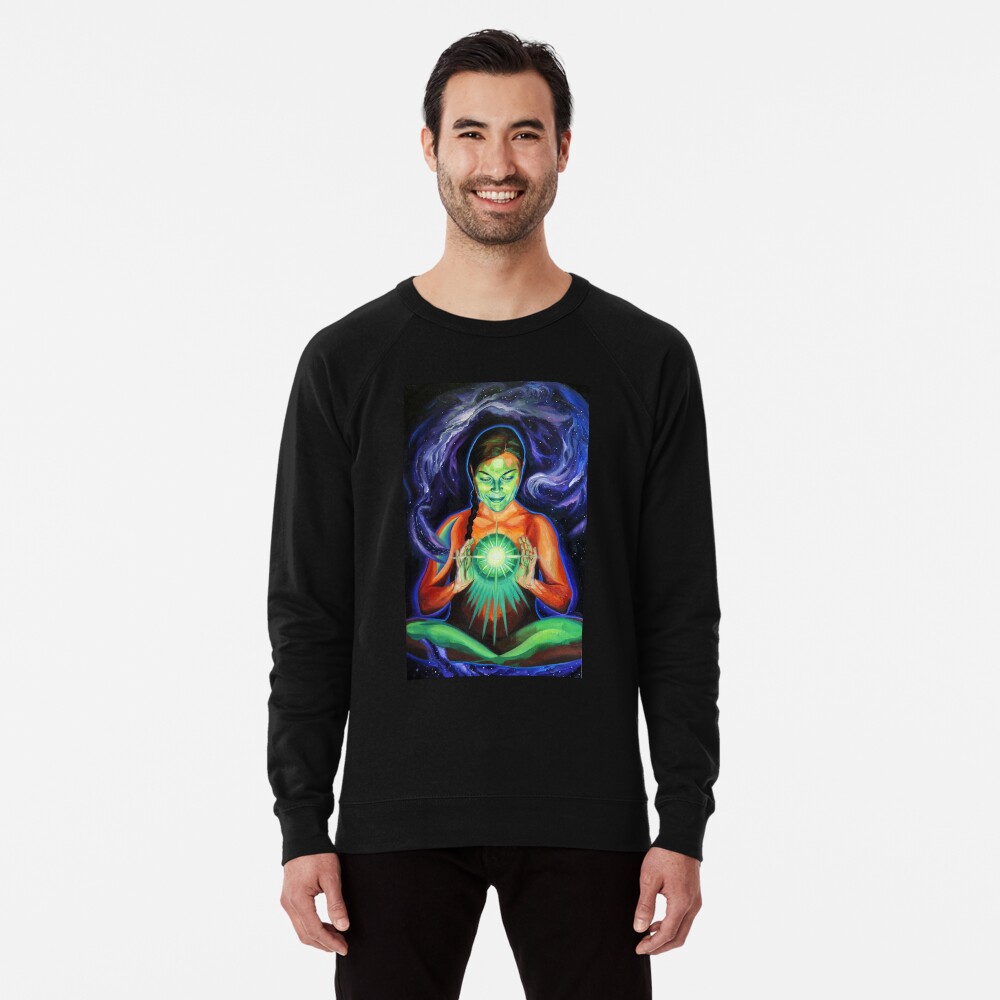 Item preview, Lightweight Sweatshirt designed and sold by BlueStarseed.