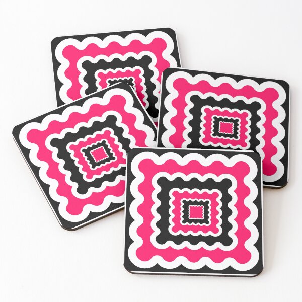 Item preview, Classic Wavy Pink Tile Design designed and sold by SillaHoekstra.