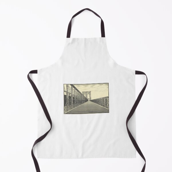 Item preview, Vintage Brooklyn Bridge Drawing designed and sold by claire-jean.
