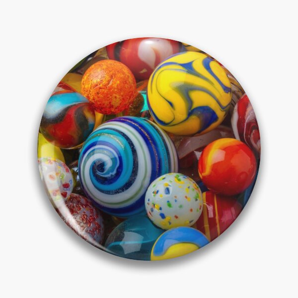 Item preview, Childhood Colorful Glass Marbles Still Life designed and sold by Garry Gay.