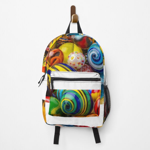 Item preview, Childhood Colorful Glass Marbles Still Life designed and sold by Garry Gay.