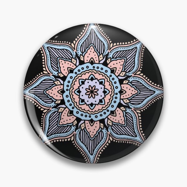 Item preview, Cute Pastel hobo mandala designed and sold by Simply-Yourself.