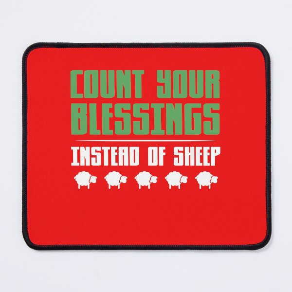 Item preview, Count Your Blessings Instead of Sheep! Happy Thanksgiving! designed and sold by Capiral Bucketlist.
