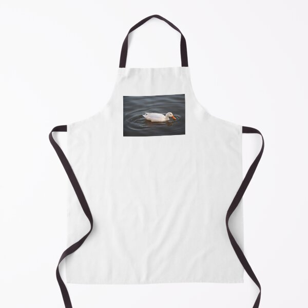 Item preview, White American Pekin Duck Swimming in a Blue Lake designed and sold by JariHawk.
