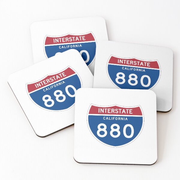 Artikelvorschau, California 880 Schild Autobahn entworfen und verkauft von trqffic.