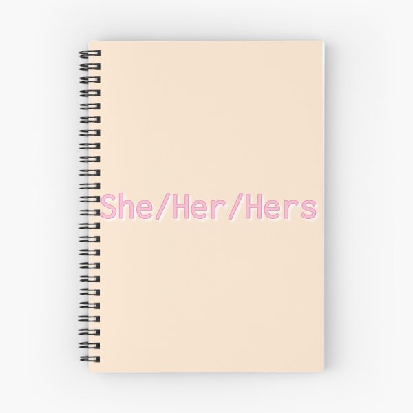 Item preview, She Her Hers Pronouns designed and sold by Day10Machine.