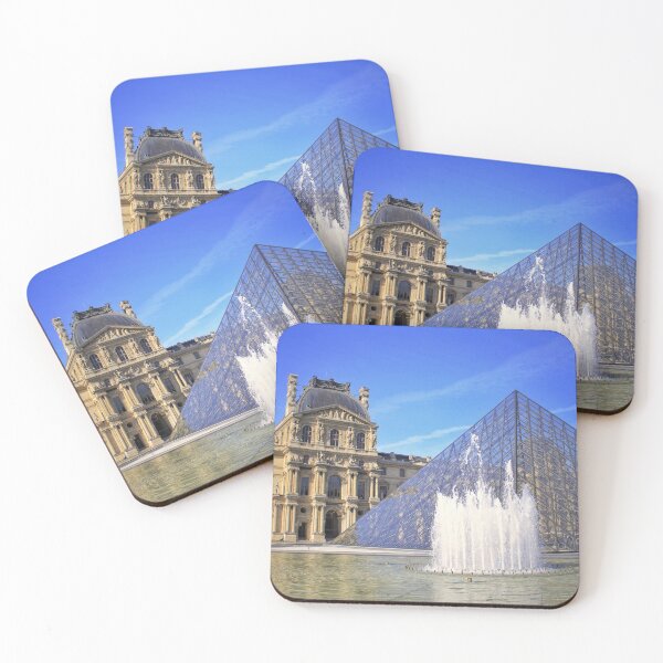 Item preview, Louvre Museum, Fountain, Paris France designed and sold by ExploreOutdoors.