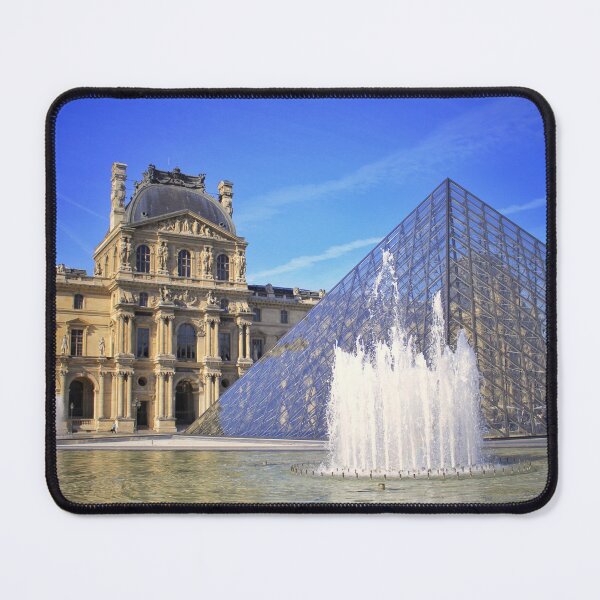 Item preview, Louvre Museum, Fountain, Paris France designed and sold by ExploreOutdoors.